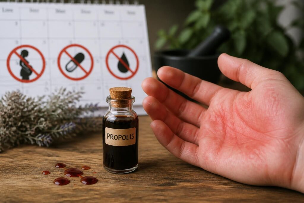 découvrez les effets indésirables potentiels et les contre-indications de la propolis pour une utilisation sécurisée et éclairée.