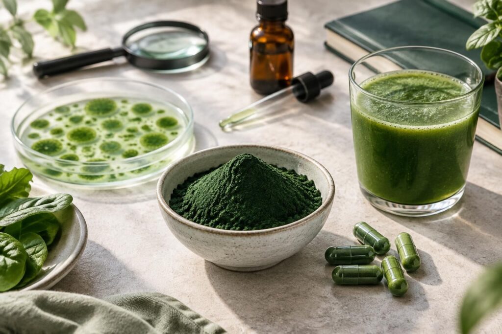 Chlorella : bienfaits, usages et précautions