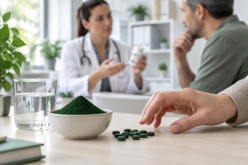 découvrez les effets indésirables possibles de la spiruline, ses contre-indications et les précautions à prendre avant d’en consommer.
